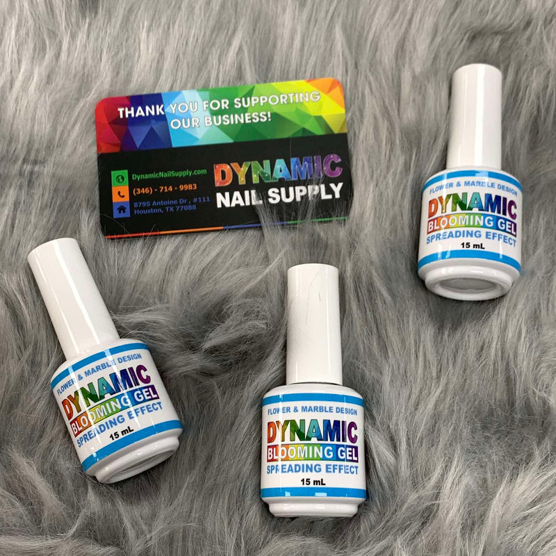 Dynamic Blooming Gel – Marble & Floral Nail Art Effect