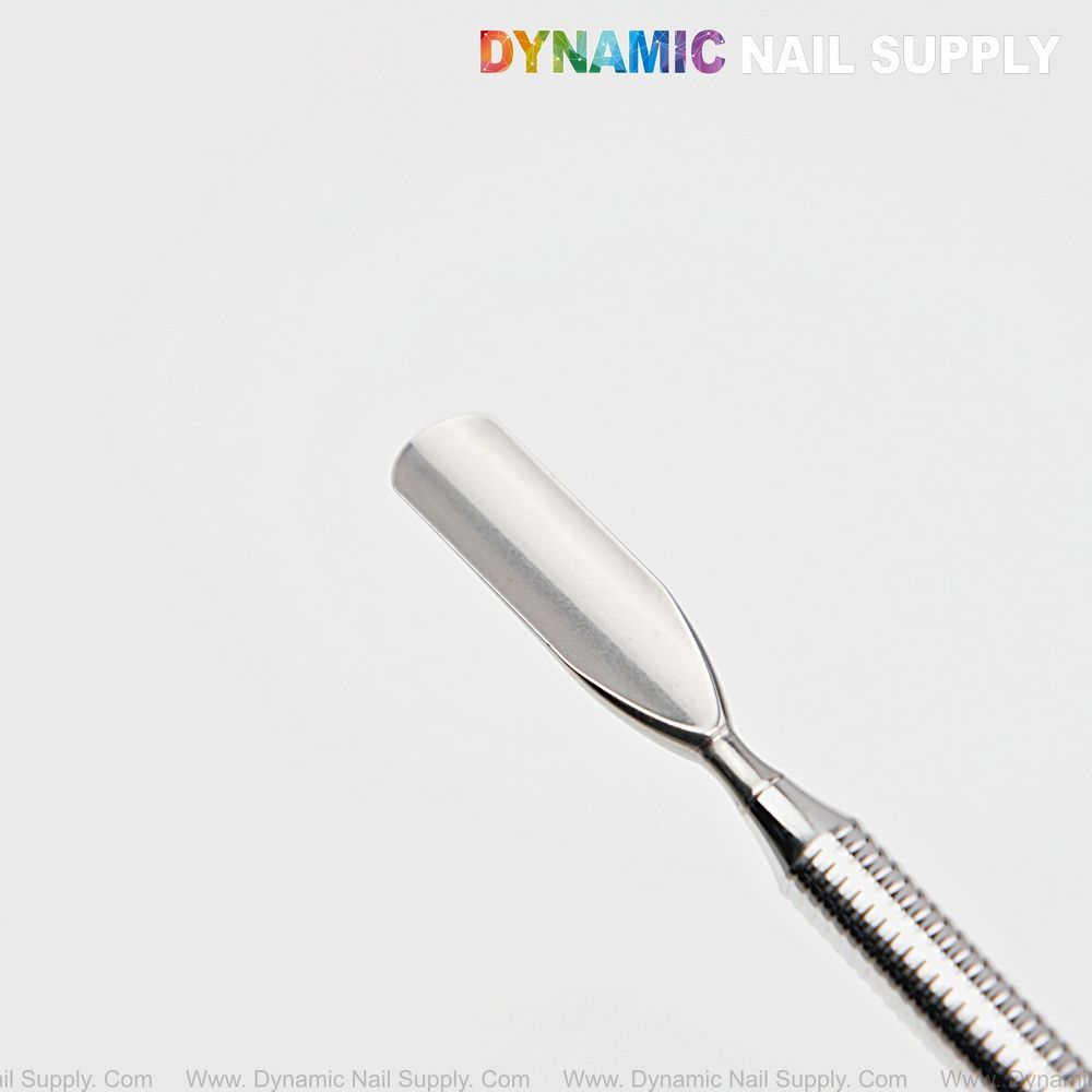 double-ended stainless steel cuticle pusher - 2