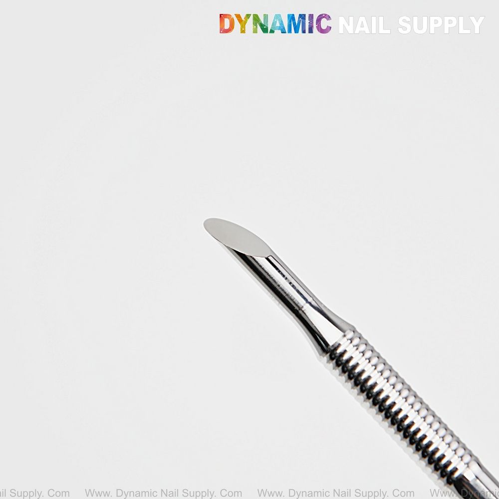 double-ended stainless steel cuticle pusher - 3