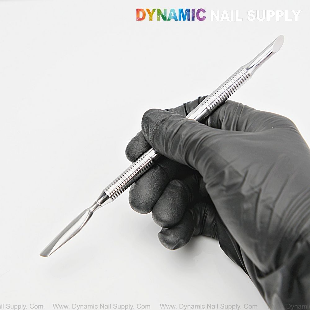 double-ended stainless steel cuticle pusher - 4