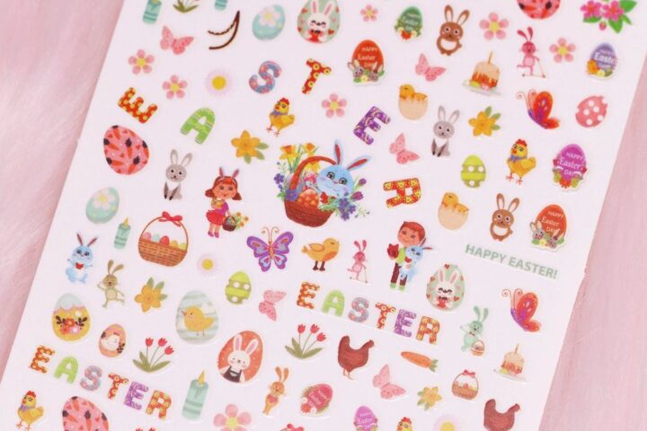 How to Apply Easter Nail Art Stickers for Pro Results