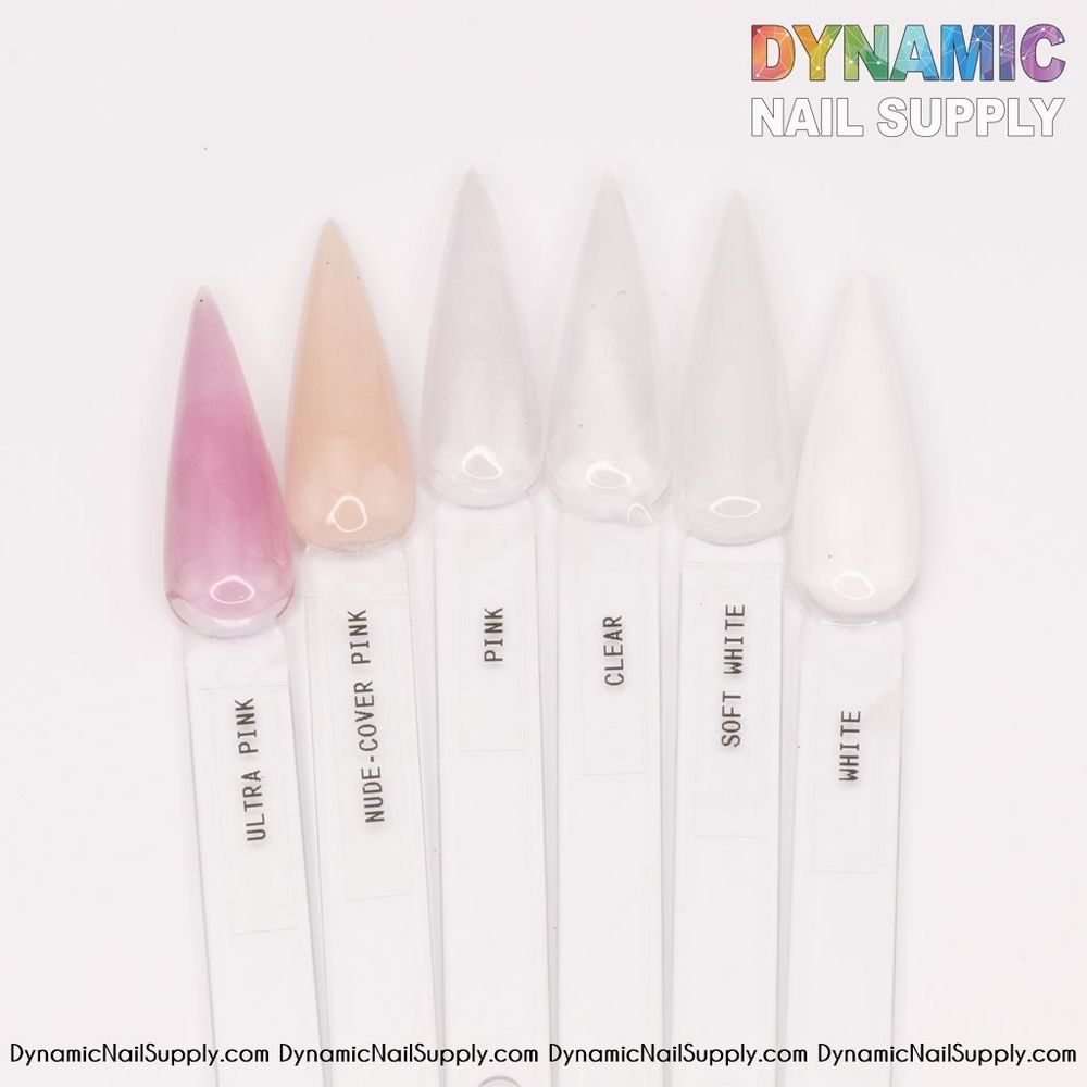 clear nude and ultra-pink powder jars - 2