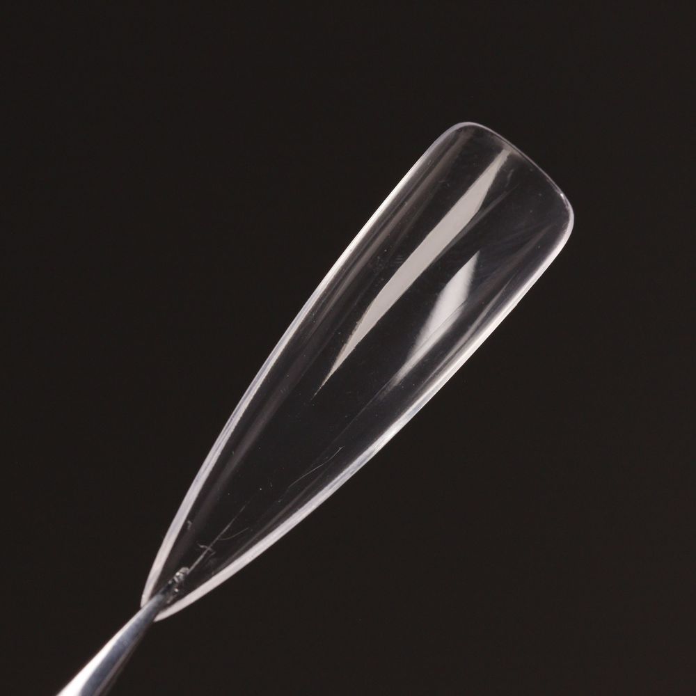 clear stiletto gel X tips - 5